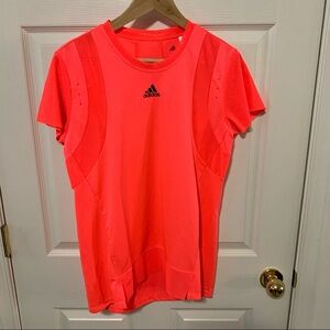 NWT Adidas HEAT.RDY Training Tshirt- Neon Pink